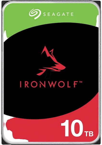 10TB 3.5" 7200RPM 256MB Sata Ironwolf ( 3 Yıl Garanti ) ( ST10000VN000 )