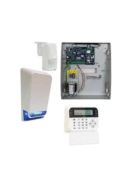 TSP-5334LCD Kablolu Alarm Seti Ethernet/network Akü Hariç