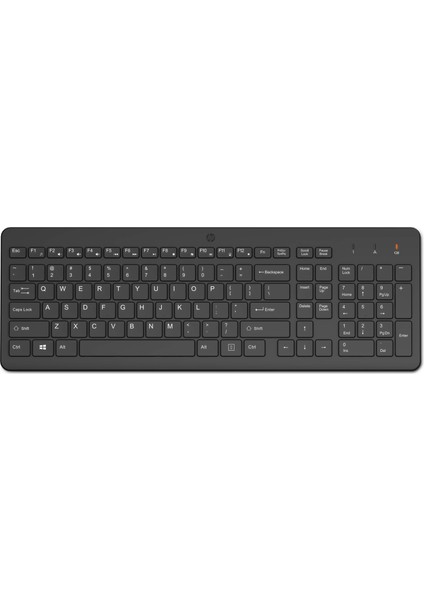 220 805T2AA Kablosuz Klavye Siyah