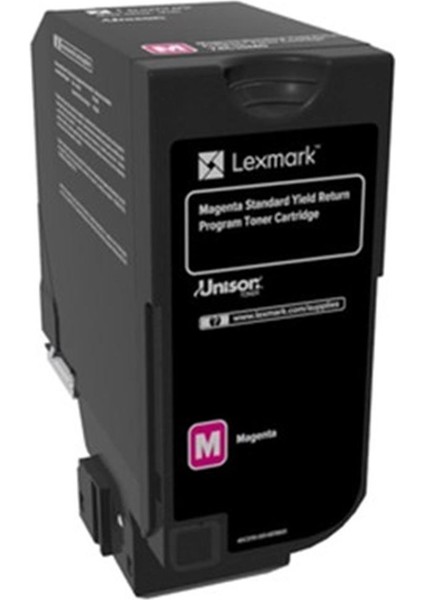 74C5SM0 7.000 Sayfa Magenta Kırmızı Toner CS720-725 CX725