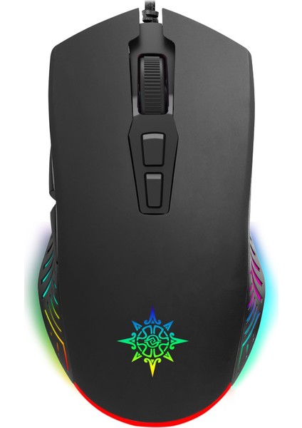 Inca IMG-GT17 USB Kablolu 4800 Dpı Siyah Rgb Macro Keys Gaming Mouse
