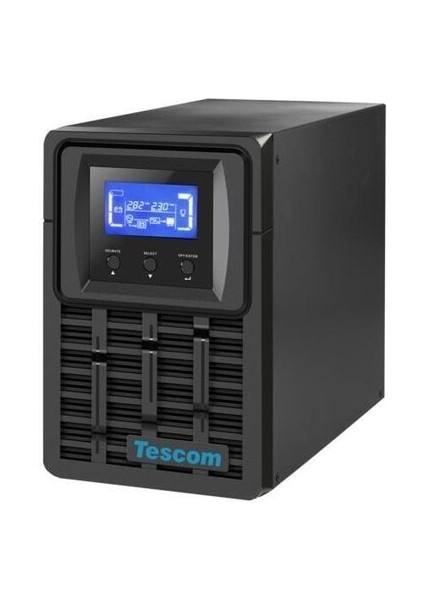Teos 1kva 5-10DK 2X12V/9AH 1f/1f Online Ups 900040340