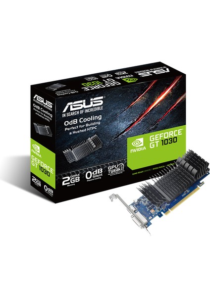 GT1030-SL-2GD4-BRK 2gb 64BIT Ddr4 Hdmı/dvı Pcı 3.0 Ekran Kartı