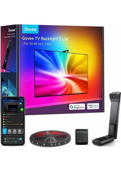 Envisual Tv Arkası LED 3 Lite 55-65 Inc