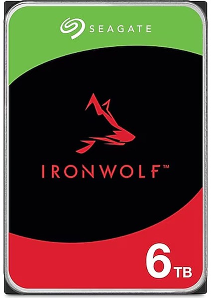 6tb 3.5" 5400RPM 256MB Sata Ironwolf ( 3 Yıl Garanti ) ( ST6000VN006 )