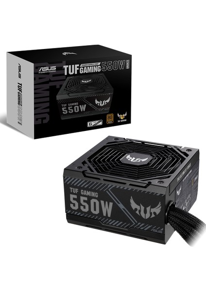 TUF-GAMING-550B 80+ Bronze 550W Güç Kaynağı ( 6 Yıl Garanti )