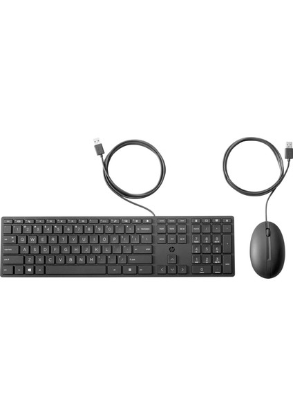 Kablolu Masaüstü 320MK Fare ve Klavye (9SR36AA)