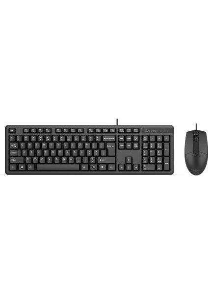 A4 Tech KR-3330 Q USB Fn-Multimedya Klavye + Optik Set