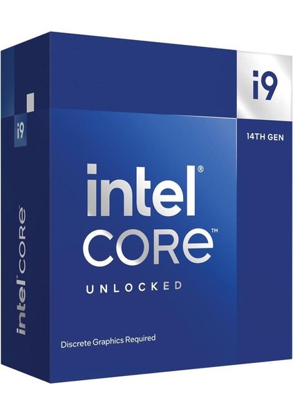 Core I9 14900KF 3.2ghz 36MB Önbellek 24 Çekirdek 1700 10NM Kutulu Box Işlemci