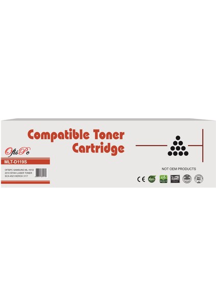 Samsung MLT-D119S Çipsiz Muadil Toner ML-1610-1615-1620-1625-2010-2015-2020-2510-2570-2571