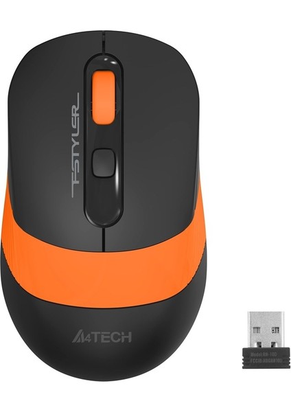 A4 Tech FG10 Kablosuz 2000DPI Turuncu Mouse