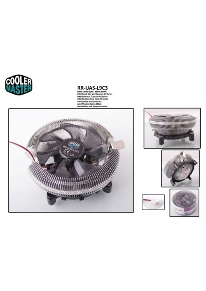 Cooler Master RR-UAS-L9C3 Cpu Fan