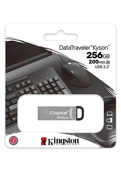 Kıngston DTKN/256GB Datatraveler 256GB USB 3.2 USB Bellek