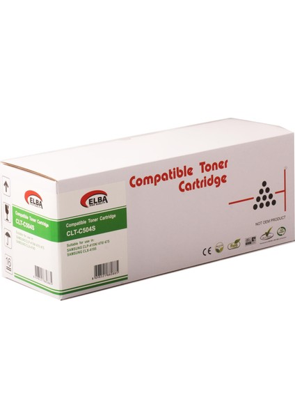 Samsung CLT-C504 Muadil Mavi Toner CLP415-4195
