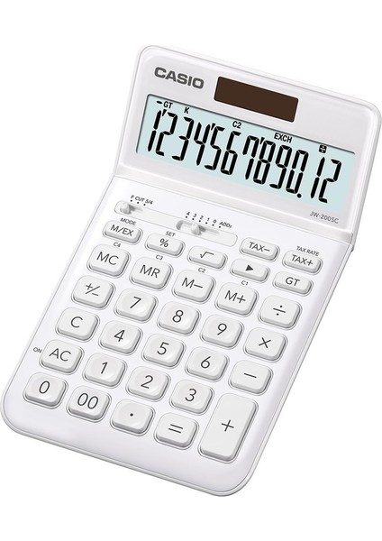 JW-200SC-WE 12 Hane Beyaz Masa Üstü Hesap Makinesi