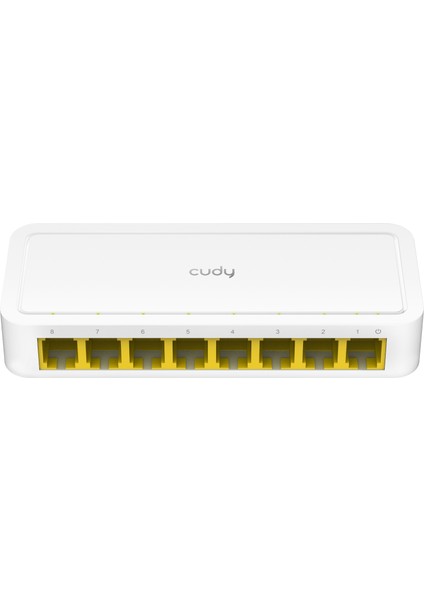 FS108D 8 Port 10/100 Yönetilemez Desktop Plastik Kasa Switch