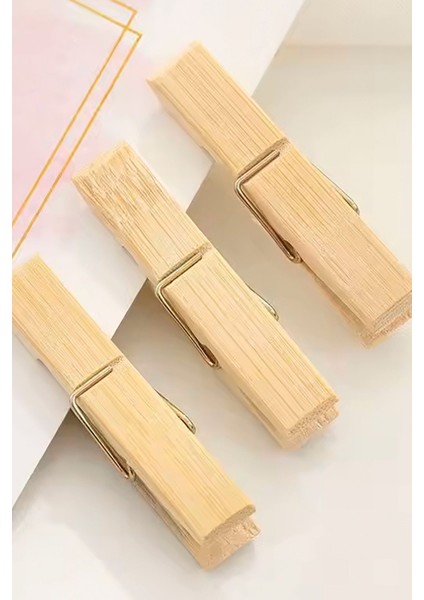 Bambu Mandal, Ahşap Mandal, Tahta Mandal,kaliteli Mandalı, Çamaşır Mandalı 144 Adet