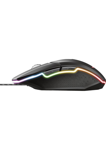 Idon 23645 Gxt 950 USB 5000DPI Siyah 7xbuttons Rgb Gamıng Mouse