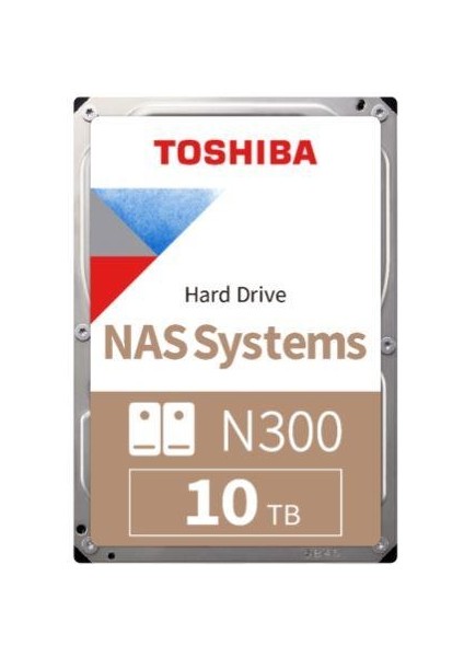 Toshıba HDWG11AUZSVA N300 3.5" 10TB 7200RPM 256MB Sata 7/24 Nas Harddisk