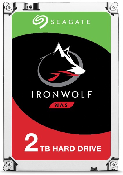 Ironwolf 2tb 5900RPM 64MB Sata3 6gbit/sn ST2000VN004 Nas HDD