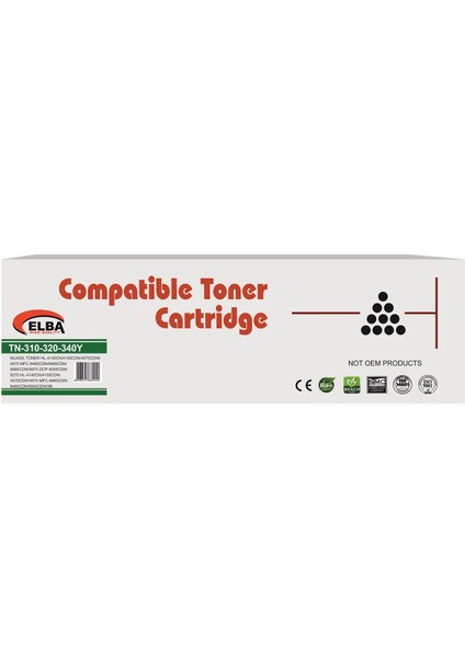 Brother TN-340Y Muadil Sarı Toner TN-310Y-TN-320Y 4150-4570-9460-9560