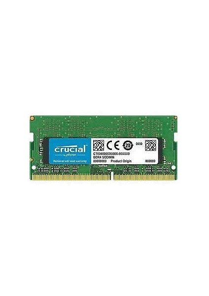 Crucıal CT16G4SFRA32A 16GB (Tek Parça) Ddr4 3200MHZ Notebook Bellek