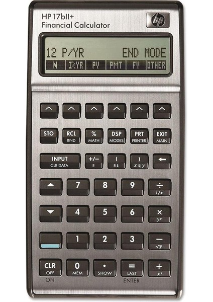 17BII+ Finansal Hesap Makinesi