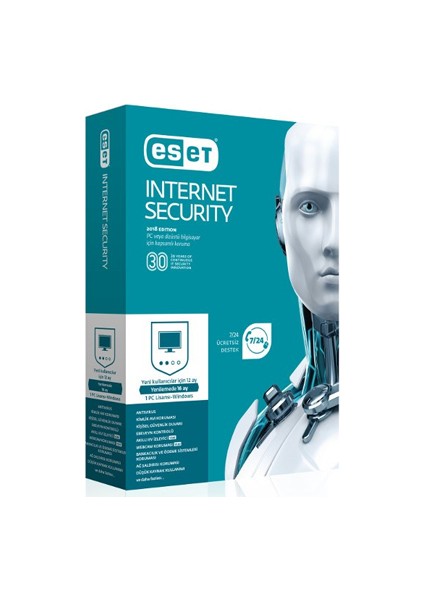 NOD32 Internet Security 1 Kullanıcı 1 Yıl