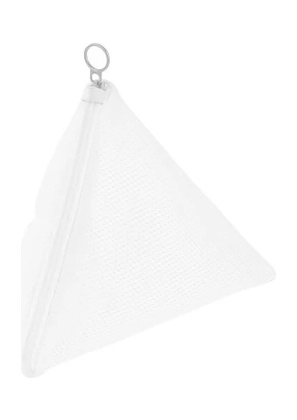 Slıbb Beyaz-Gri 22X22X19 cm Çamaşır Yıkama Torbası