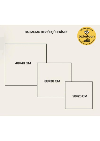 ÖZBALDAN Balmumu Tekrar Kullanılabilen Gıda Saklama Bezi 3'lü Kırmızı Set Balmumlu Kumaş ( 20X20/30X30/40X40 cm )