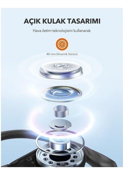 Taotronıc TT-BH1123 Kulakustu Bluetooth Kulaklık Siyah