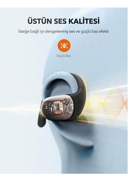 Taotronıc TT-BH1123 Kulakustu Bluetooth Kulaklık Siyah