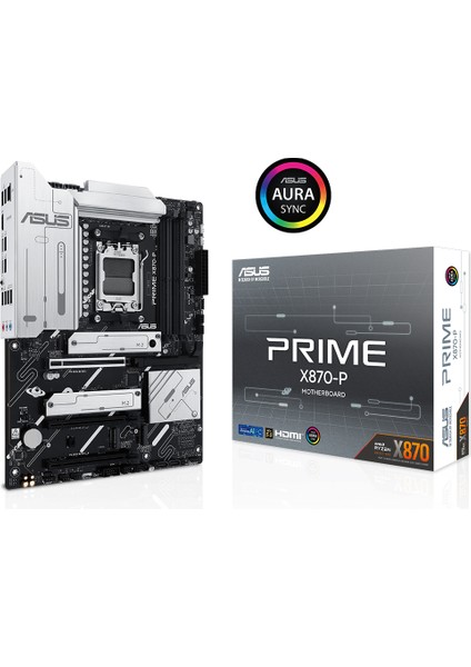 Prıme X870-P Amd X870 Soket Am5 Ddr5 8000+(OC