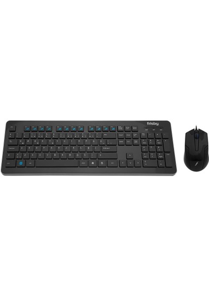 Frısby FK-158QU USB Q Kablolu Klavye-Mouse Set,