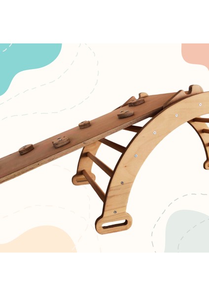 İkili Pikler Seti (Ham & Naturel) | Pikler Halkası ve Rampa & Kaydırak | Montessori Parkuru | Eğitici Aktivite Oyuncağı fiyatları