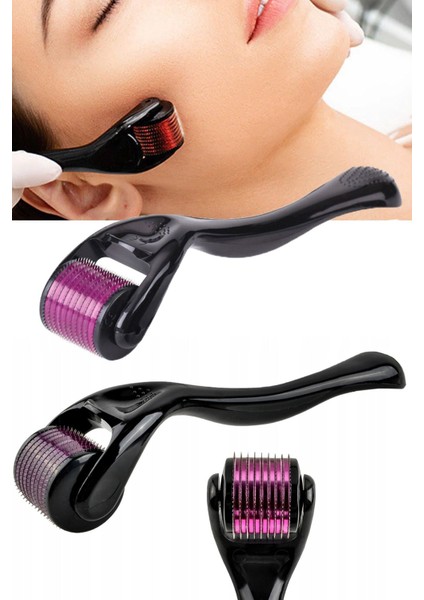 Titanyum Uçlu 540 Iğneli Derma Roller 0.5 mm Iğne
