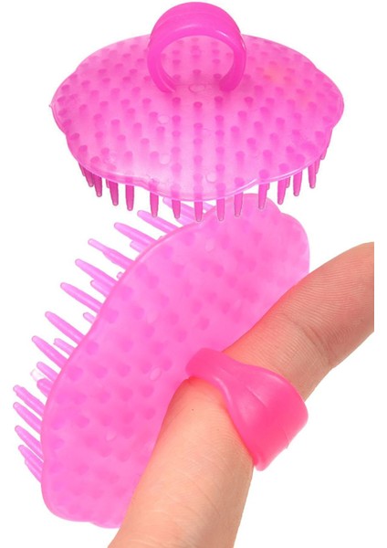 Derisi Masaj Fırçası ve Mini Saç Yıkama Aparatı Scalp Massager Kafa