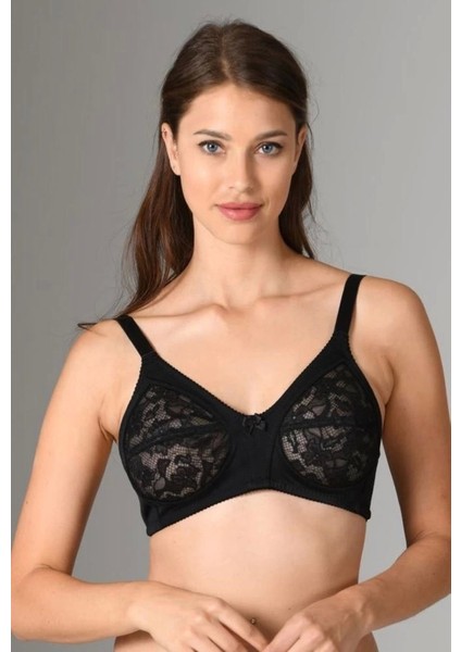 Siyah Elestan Mikro Sütyen 352