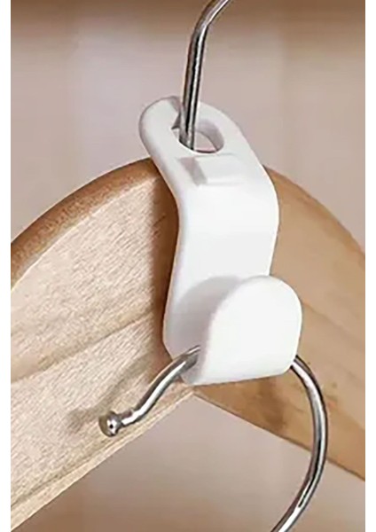 Askı Çoğaltıcı Çok Amaçlı Pratik Düzenleyici Kıyafet Askı Çoğaltma Klips 20 Adet