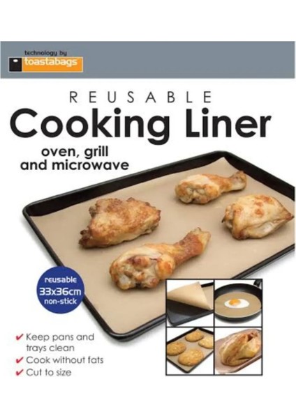 Tekrar Kullanılabilen Fırın Kağıdı-Reusable Cookıng Lıner