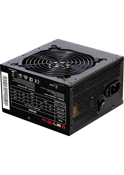Bıtfenıx 600W 80+ BP-BP600ALNN-9R 12CM Fanlı Power Supply