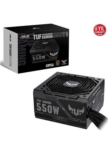 550W 80+ Bronze Tuf Gamıng 550B 13.5cm Fanlı Power Supply