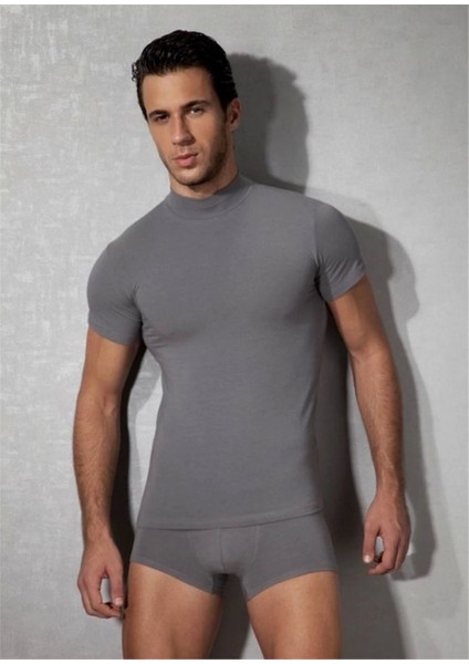 Doreanse Balıkçı Yaka Vücudu Saran T-Shirt 2730