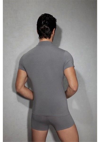Doreanse Balıkçı Yaka Vücudu Saran T-Shirt 2730