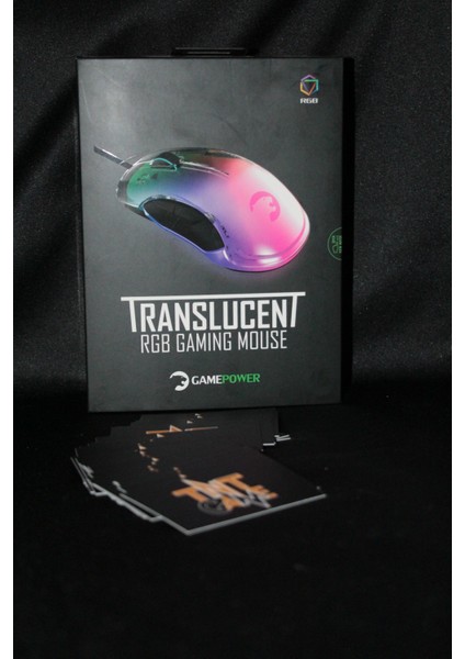 Translucent Rgb Optik Kablolu Oyuncu Mouse