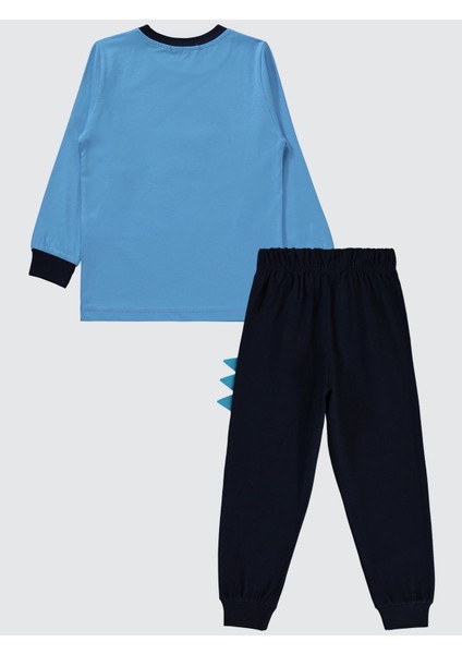 Erkek Çocuk Pijama Takımı 2-5 Yaş Lacivert modelleri
