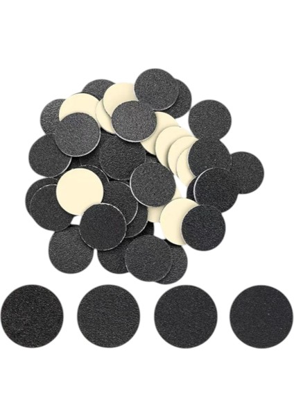 50 Adet 15 mm Pododisk Zımparası - 80/120/180/240 Grit (Sertlik) Seçenekleri