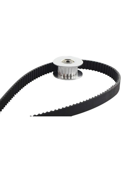 Gt2 Avara Zamanlama Kasnağı Rulman 20T 20 Diş 5mm Çap 20 Diş 6mm Kayış Reprap 3D Yazıcıya Uygun 10 Adet (Yurt Dışından)