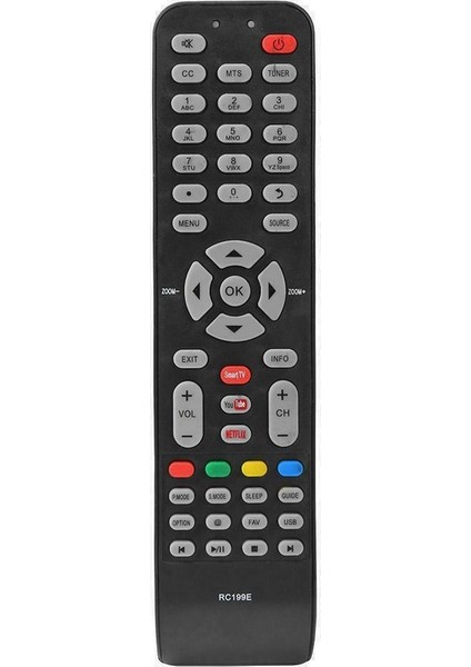 Shuai Yan Tcl Hitachi Hkpro Ekt Hyundai Smart Tv Için Uzaktan Kumanda 06-519W49-C005X (Yurt Dışından)