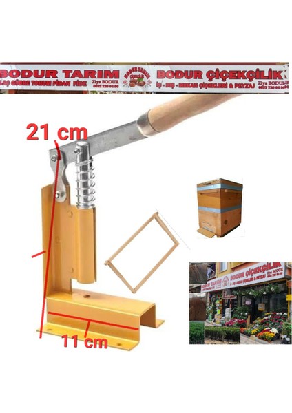 Bodur Tarım Bulancak Arı Kovan Çerçevesi Delme Makinası Kollu Demir fiyatları